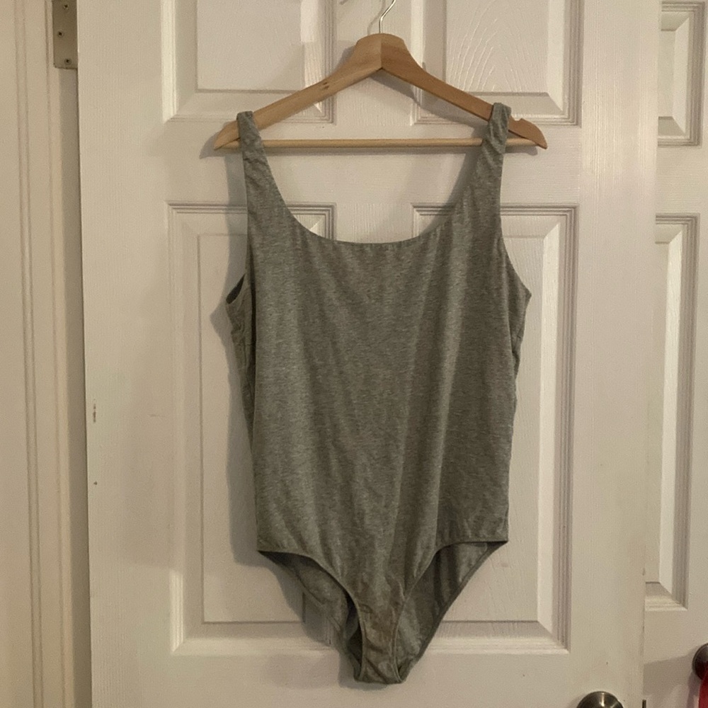 Everlane Heather Gray‎ Bodysuit